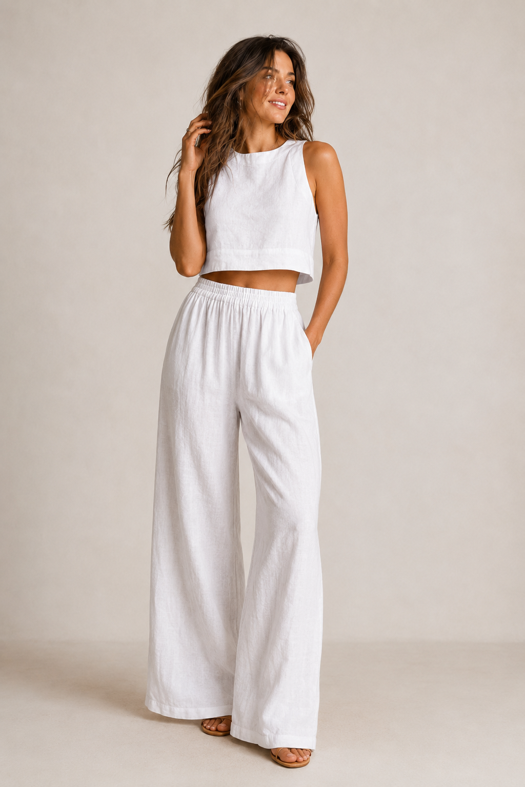 FRESH LABEL | Maya - Katoenen Tweedelige Zomerset Fresh Label Amsterdam