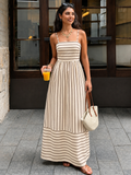 Robe Élise Rayée Trendsi