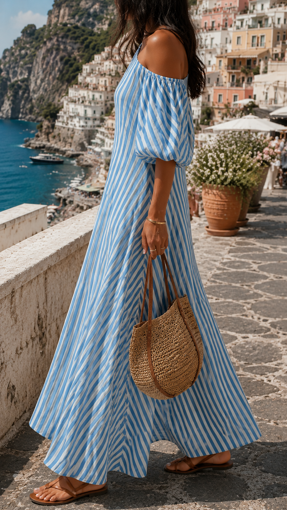 Robe Amalfi – Élégance estivale, coupe fluide et féminine Mi tienda