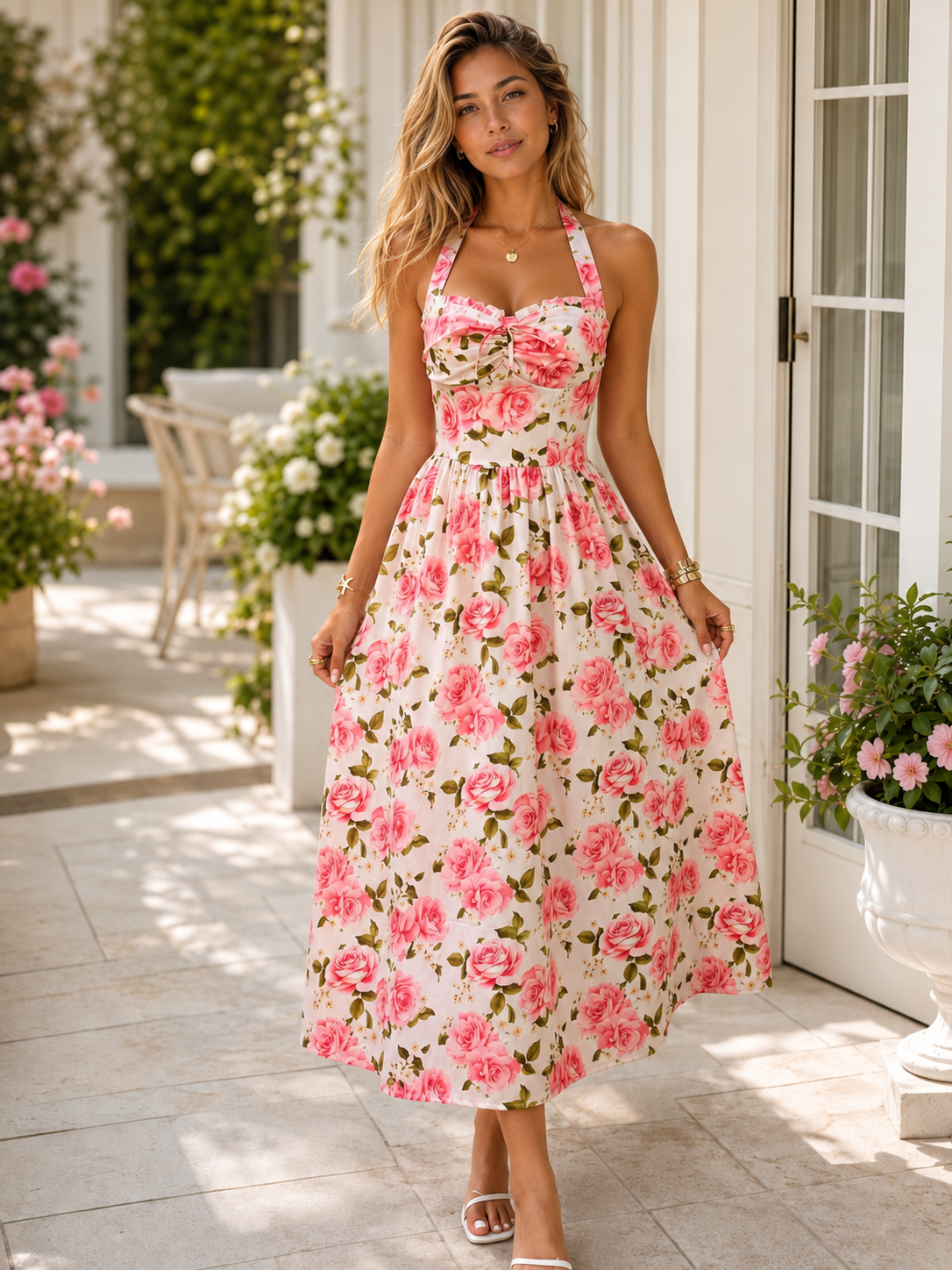 Robe Roseraie de Provence Trendsi