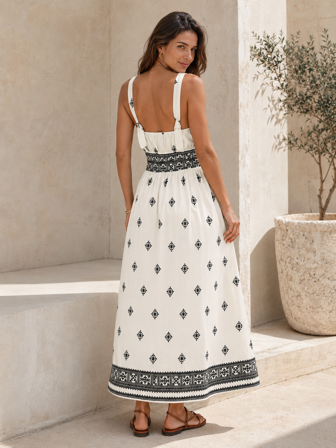 Robe Amara Ivoire Trendsi