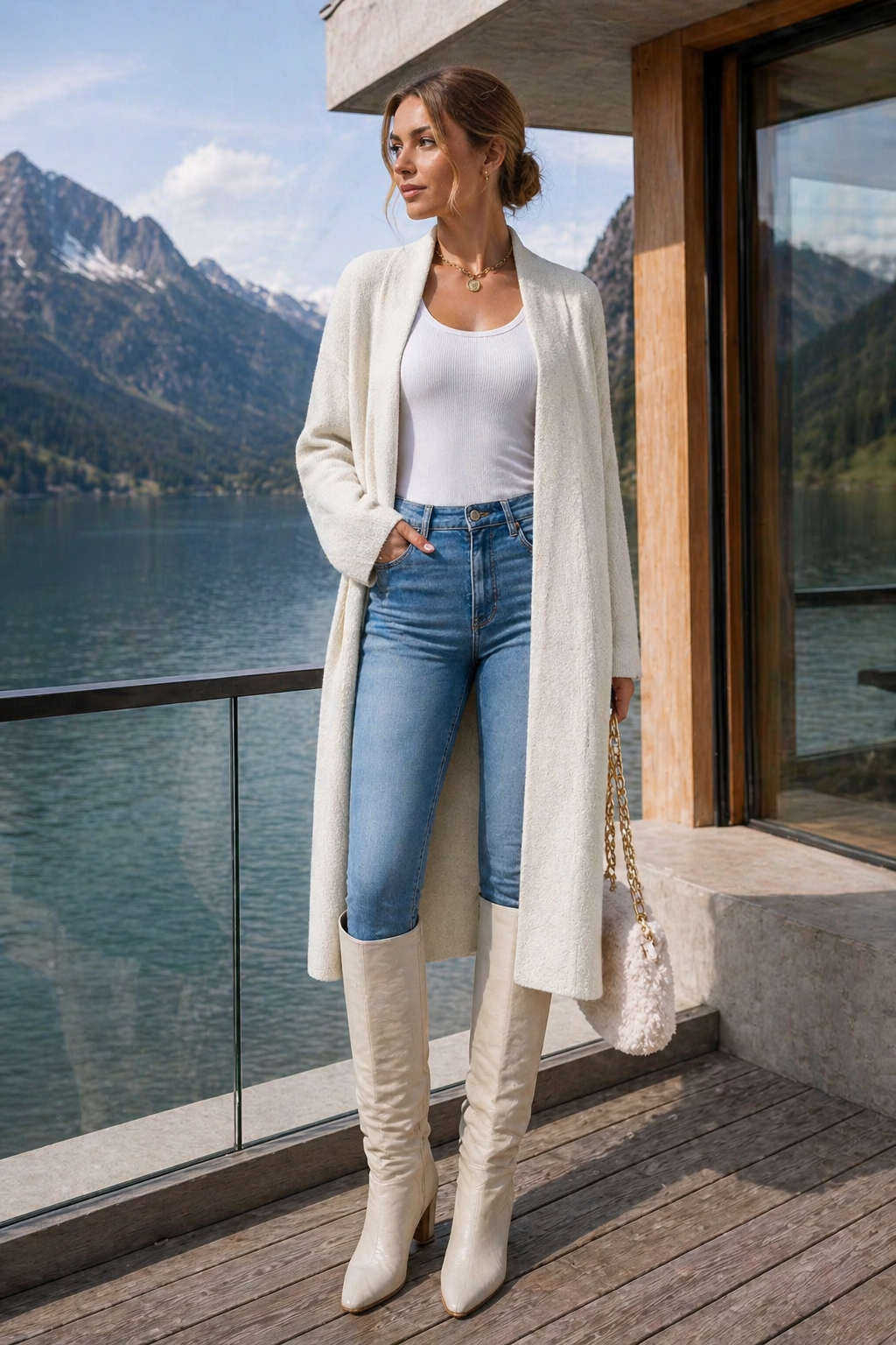 Veluna Cardigan Trendsi
