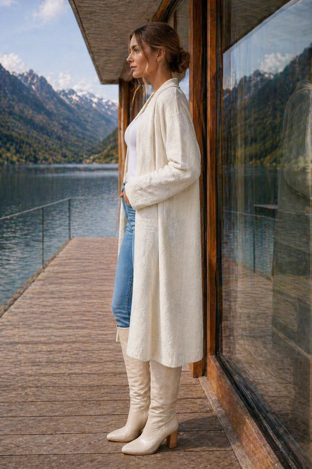 Veluna Cardigan Trendsi