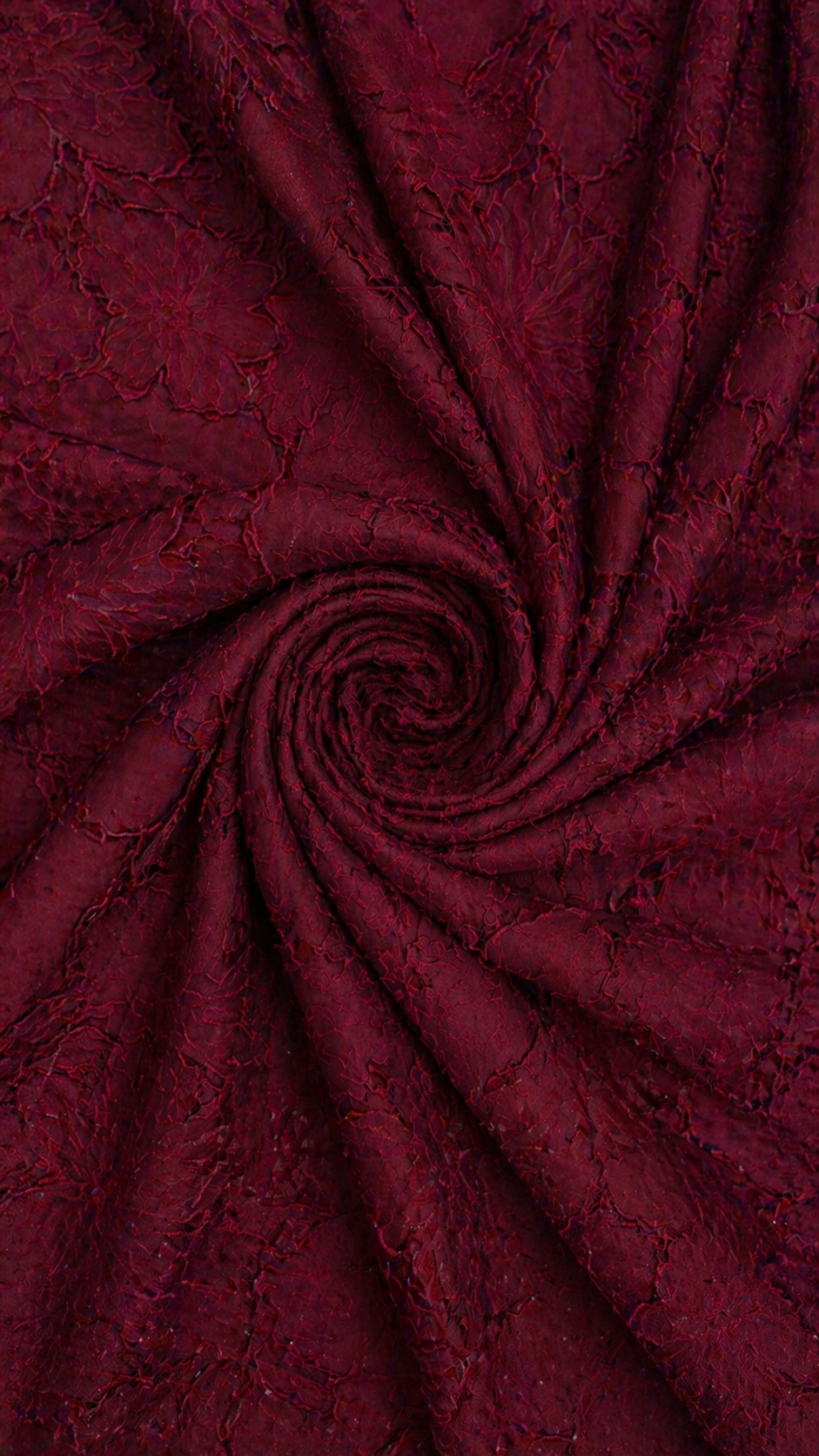 Robe en jacquard Rouge Vin - Élégante et intemporelle Mi tienda