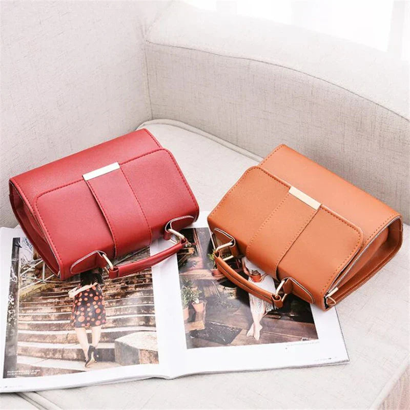 Sac bandoulière rétro-chic pour femme - simili-cuir de haute qualité SELUNE