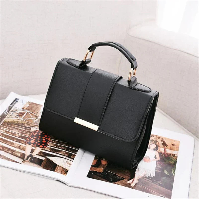 Sac bandoulière rétro-chic pour femme - simili-cuir de haute qualité SELUNE