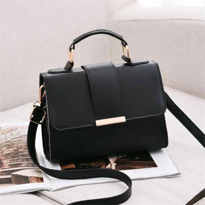 Sac bandoulière rétro-chic pour femme - simili-cuir de haute qualité SELUNE