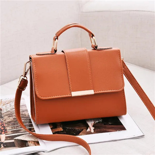 Sac bandoulière rétro-chic pour femme - simili-cuir de haute qualité SELUNE