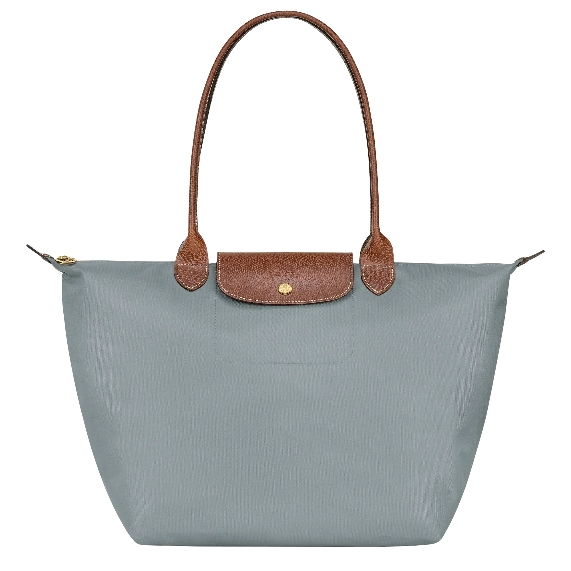 Longchamp - Sac tote Le Pliage Grand, acier SELUNE
