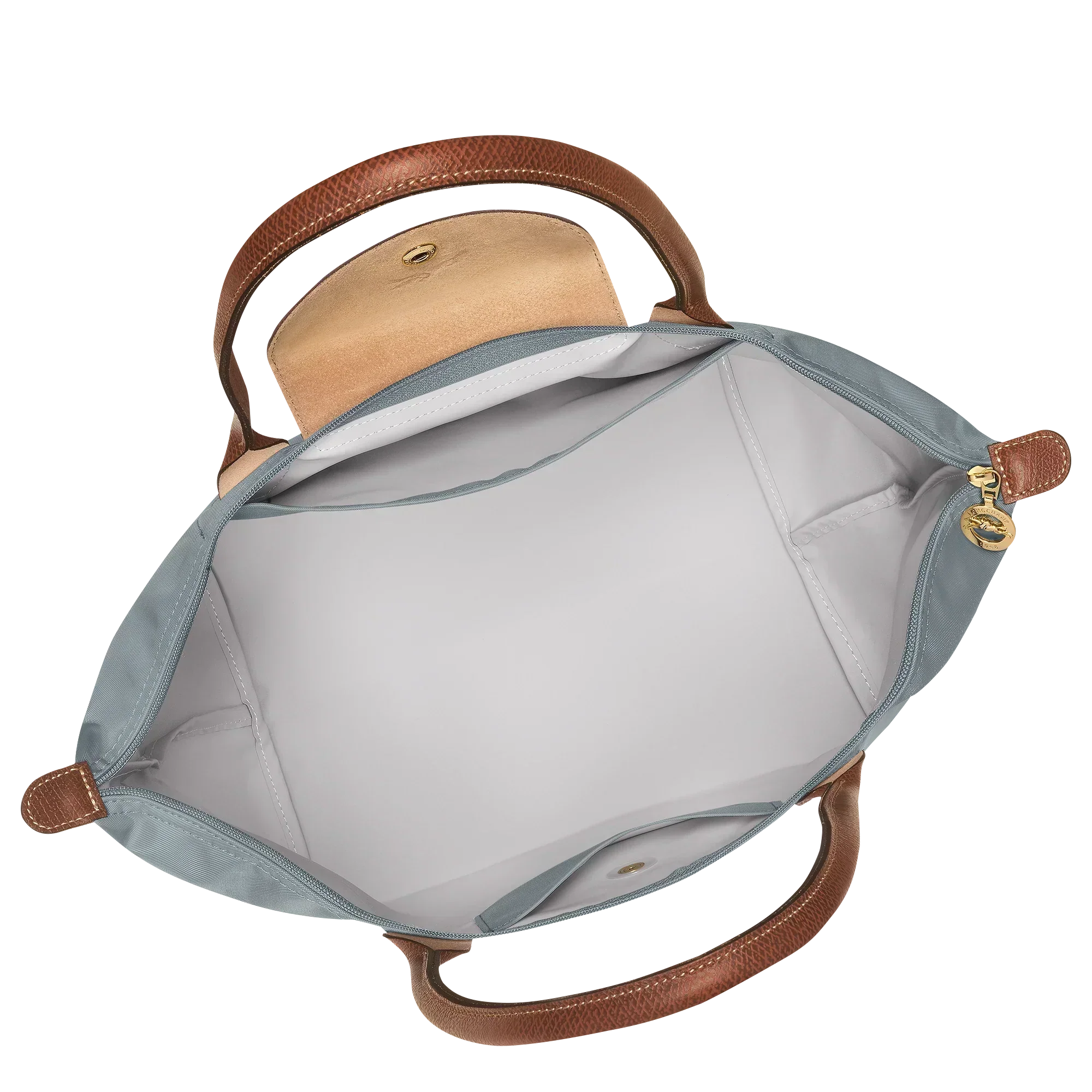 Longchamp - Sac tote Le Pliage Grand, acier SELUNE