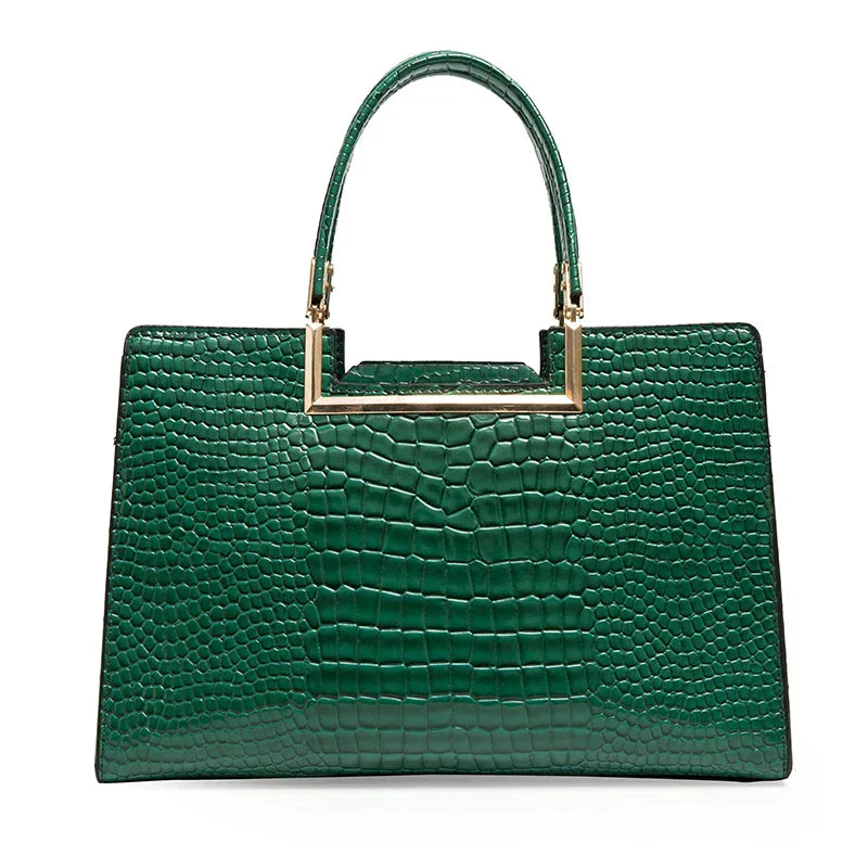 Ensemble sac à main et portefeuille en cuir SELUNE