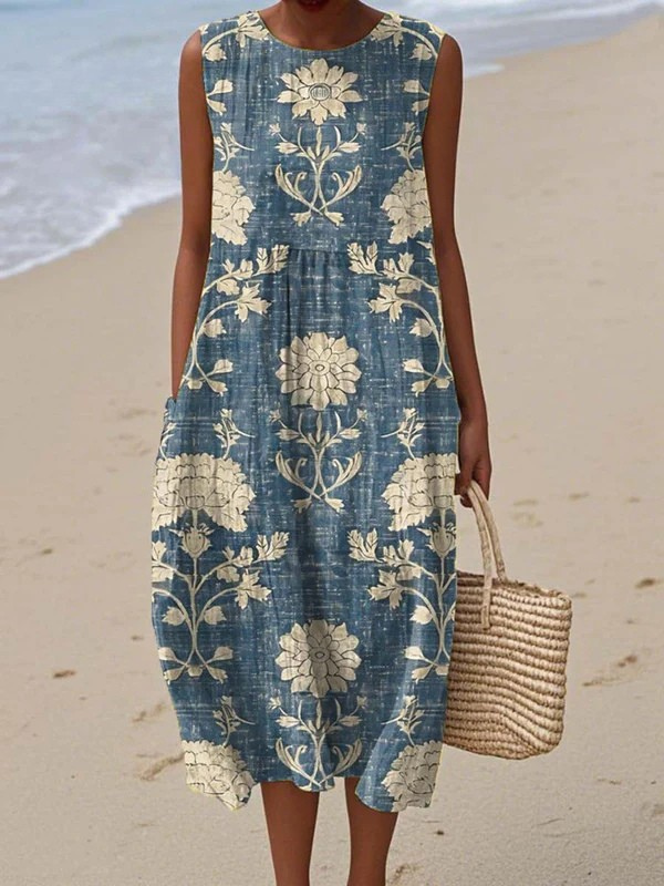 Belle™| Robe Midi Boho Maison Liore