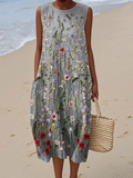 Cara™ | Robe Midi Wildflower Maison Liore