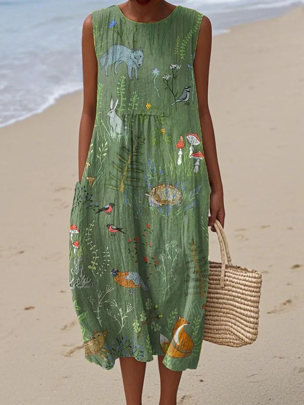 Hope™ | Robe Midi Woodland Maison Liore