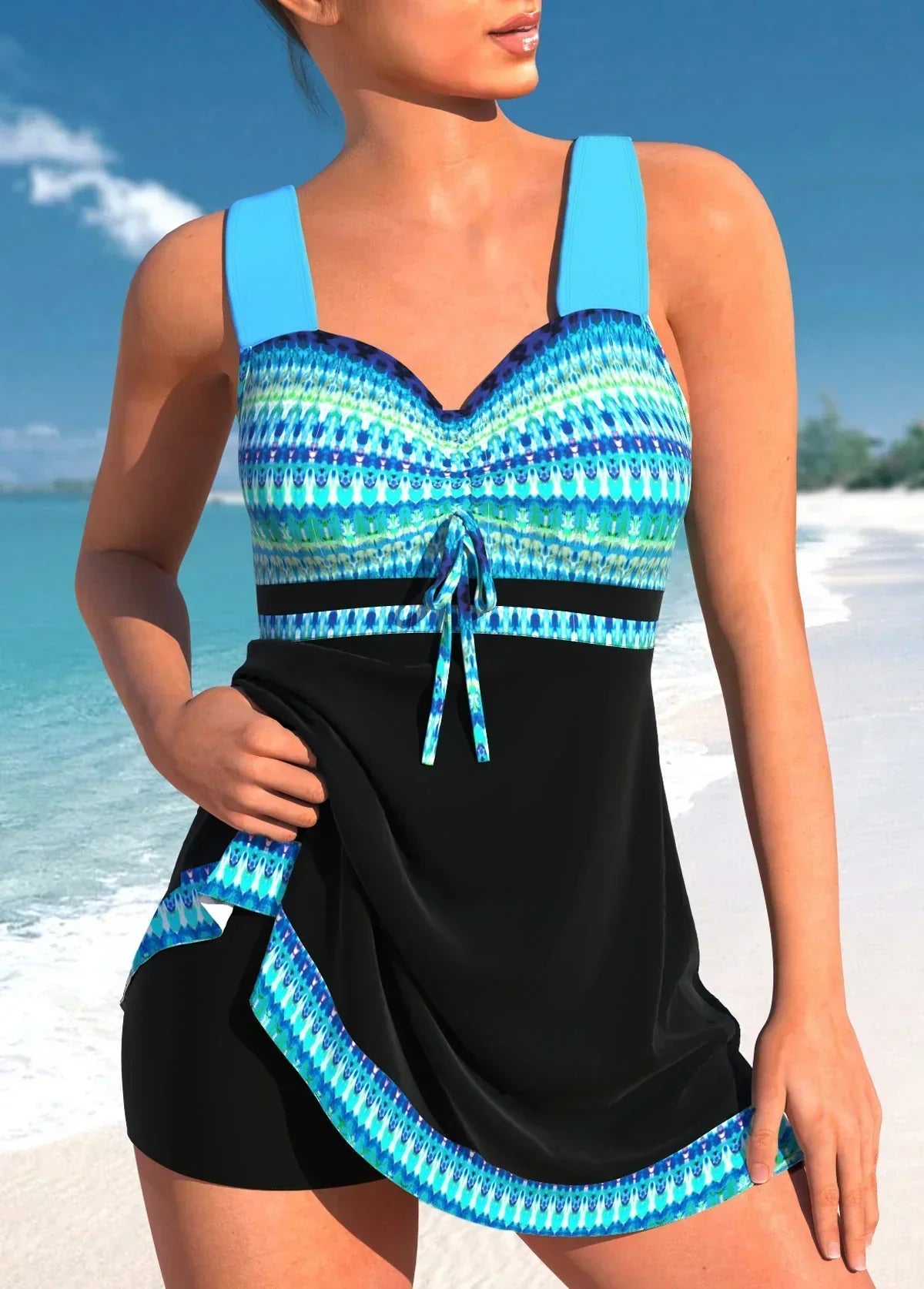 Veronica | Maillot de bain une pièce marin Clara Roma